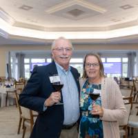 Daniel and Jaclyn Hansen smiling at camera